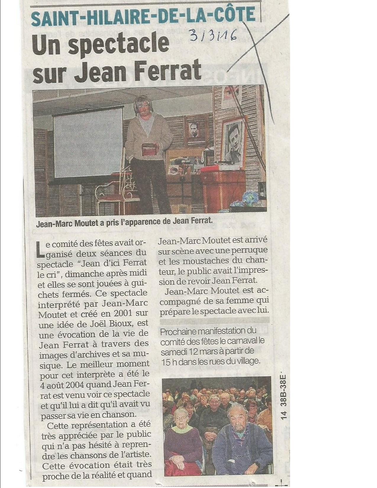 Article dl st hilaire de la cote