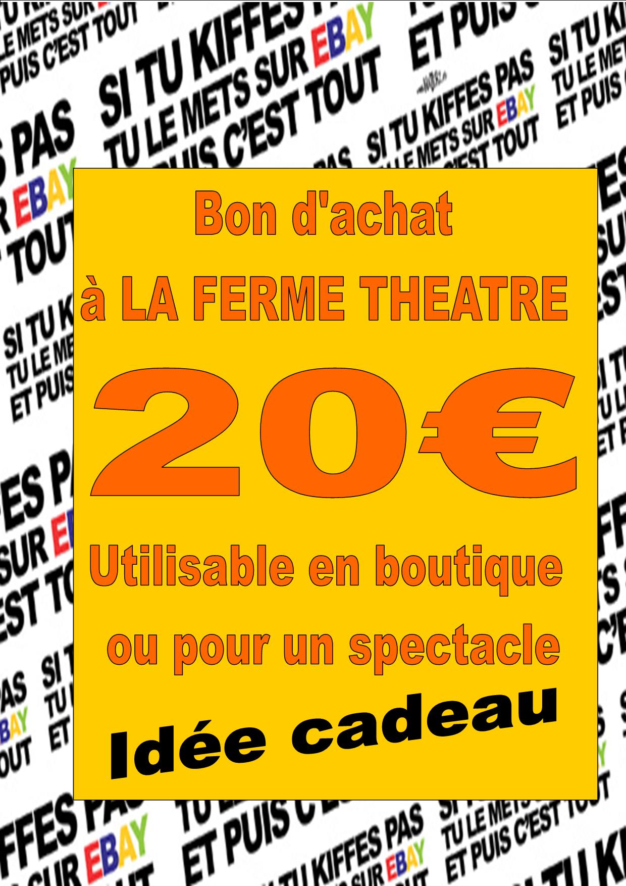 Bon achat 20e