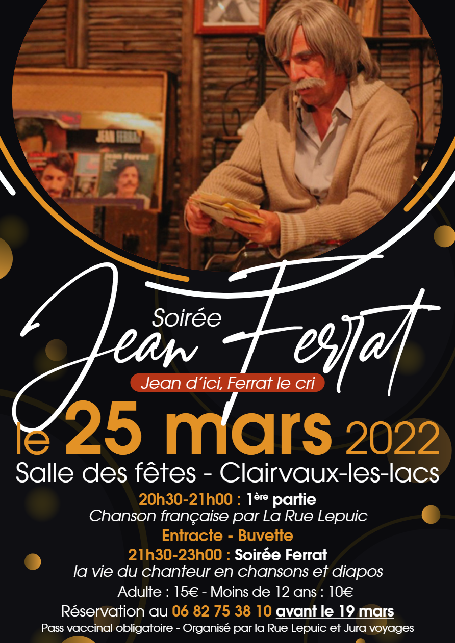 Jean d ici ferrat le cri a clairveaux les lacs jura