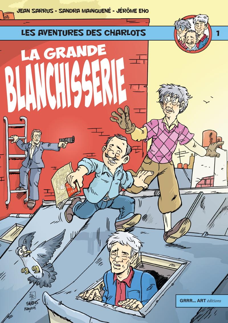 Livre les charlots en bd