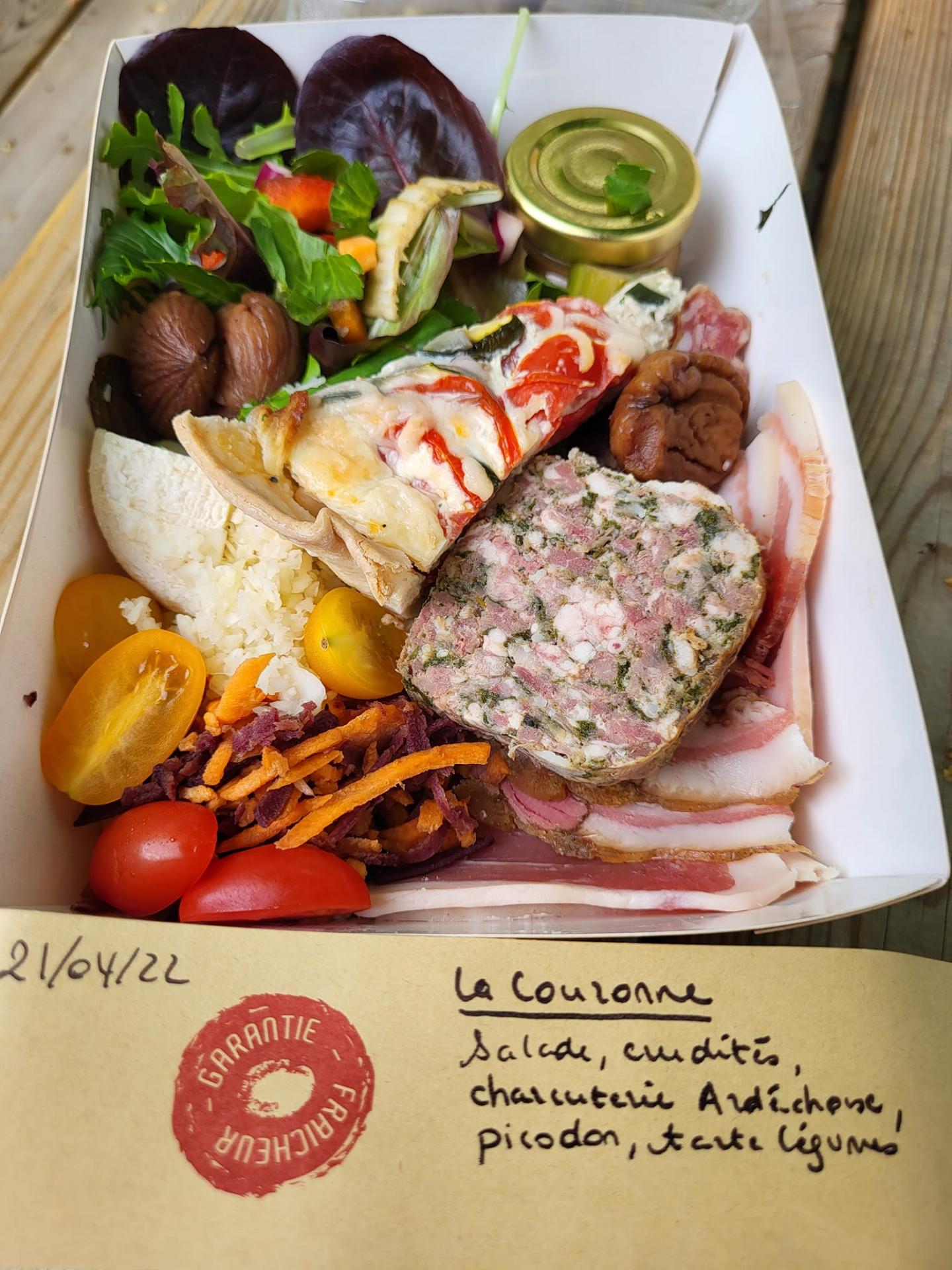 Salade la couronne